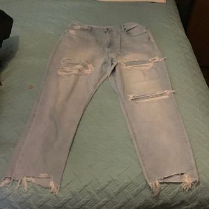 American eagle curvy mom jeans , great condition